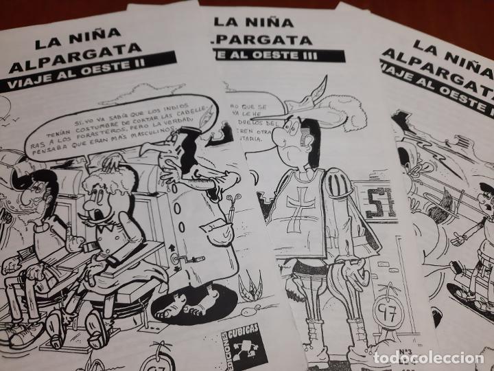 Comics: LA NI&Ntilde;A ALPARGATA. VIAJE AL OESTE II-III-IV. JOSE ANGEL QUINTANA. GRAPA. BUEN ESTADO. TRES N&Uacute;MEROS