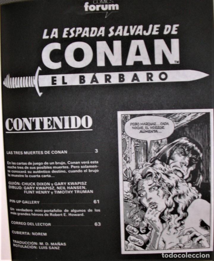 C&oacute;mics: CONAN LA ESPADA SALVAJE &Aacute;LBUN ESPECIAL N&ordm; 24 - Foto 2