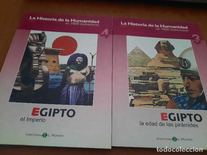 Comics: EGIPTO. 2 TOMOS. LA HISTORIA DE LA HUMANIDAD EN 7000 ILUSTRACIONES. BUEN ESTADO. e3 1