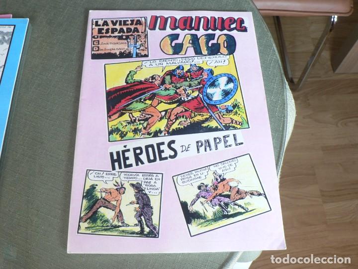C&oacute;mics: HEROES DE PAPEL MANUEL GAGO - Foto 1