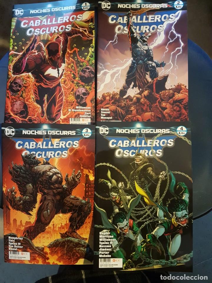 C&oacute;mics: NOCHES OSCURAS: CABALLEROS OSCUROS (COMPLETA 4 N&Uacute;MEROS) - ECC - Foto 1