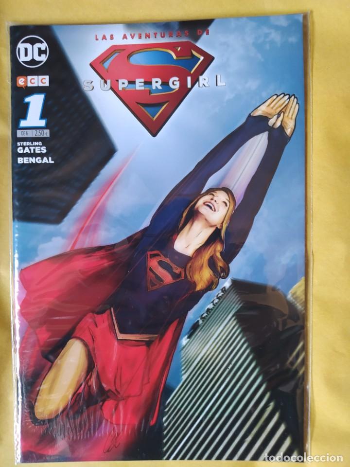 C&oacute;mics: SUPERGIRL #1-NUEVO- ECC EDICIONES-BOLSA &BACKBOARD - Foto 1