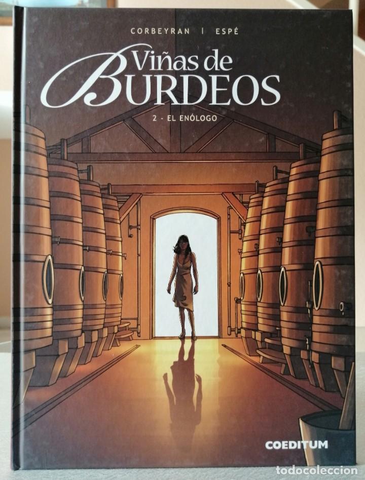C&oacute;mics: VI&Ntilde;AS DE BURDEOS (1 Y 2 COMPLETA) COEDITUM 2015 EXCELENTE ESTADO - Foto 5