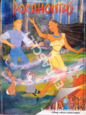C&oacute;mics: ANTIG&Uuml;O LIBRO - DISNEY - POCAHONTAS - EDICION CATAL&Aacute;N / INGL&Eacute;S - FORMATO COMIC - Foto 1