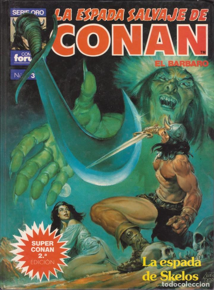C&oacute;mics: LIBRO-COMIC SUPER CONAN ( LA ESPADA SALVAJE ) N&ordm; 3 ( 2a EDICI&Oacute;N ) DE 186 PAGS 34 PGS . - Foto 1