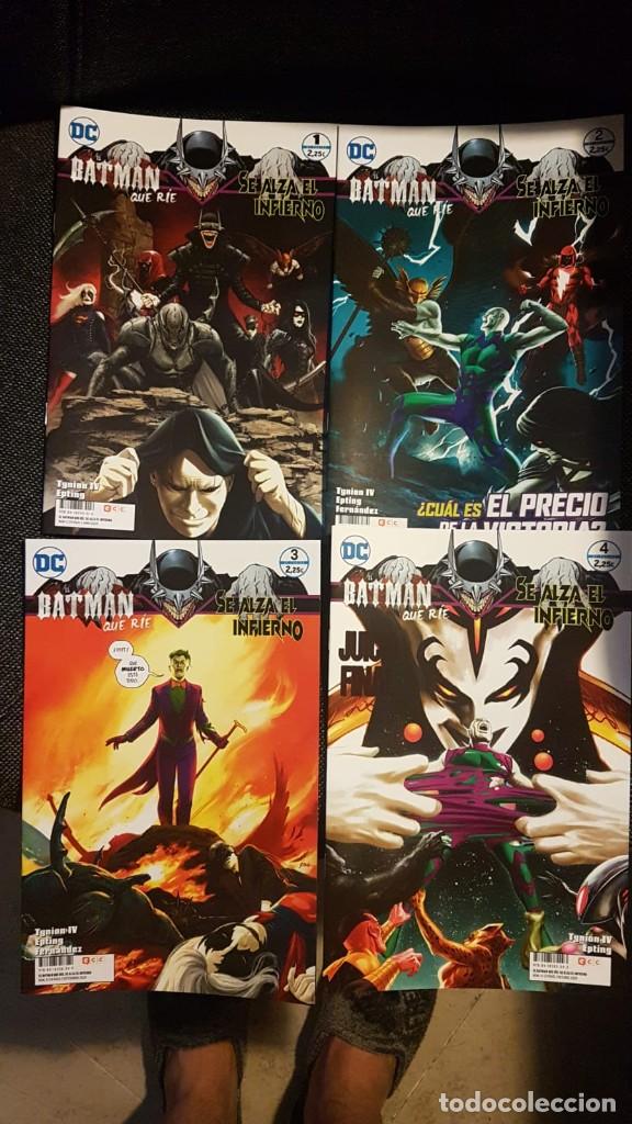 C&oacute;mics: BATMAN QUE RIE: SE ALZA EL INFIERNO (COMPLETA 4 N&Uacute;MEROS) - ECC - Foto 1