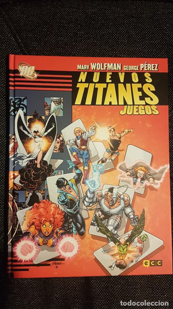 C&oacute;mics: NUEVOS TITANES: JUEGOS - TOMO - ECC - Foto 1