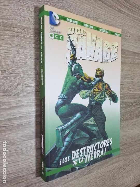 C&oacute;mics: DOC SAVAGE &iexcl; LOS DESTRUCTORES DE LA TIERRA ! ( EL HOMBRE DE BRONCE VERTICE)) ECC - Foto 2