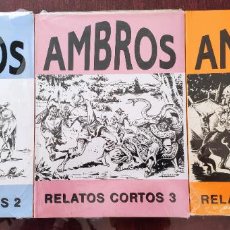 Cómics: AMBROS: RELATOS CORTOS N° 2, 3 Y 5 (ED. LIMITADA DE 500 EJEMPLARES) (EL BOLETIN 1990)