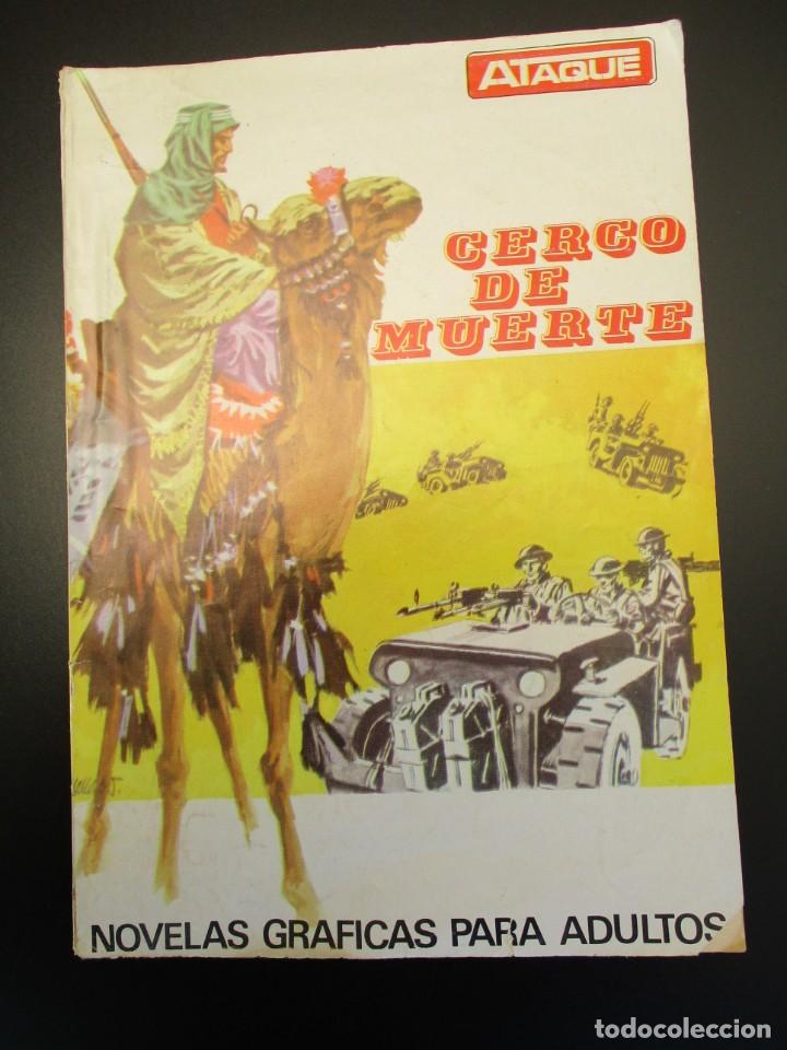 C&oacute;mics: ATAQUE (1969, PLAN) 5 &middot; 1970 &middot; CERCO DE MUERTE - Foto 1