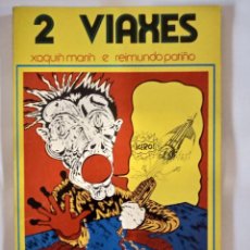 Cómics: 2 VIAXES , PRIMER COMIC EN GALLEGO PUBLICADO DE XAQUIN MARIN Y RAIMUNDO PATIÑO , AÑO 1975