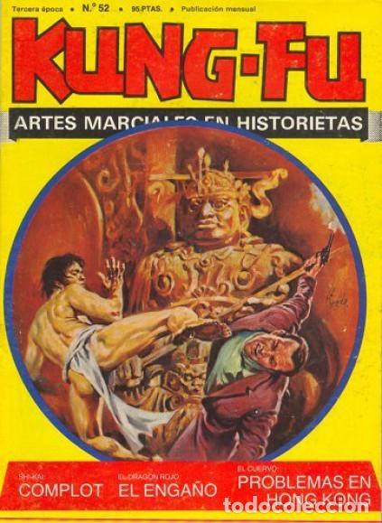 C&oacute;mics: KUNG-FU-AMAIKA- N&ordm; 52 -JOS&Eacute; ORTIZ-MART&Iacute;N SALVADOR-AMADOR GARCIA-1980-DIF&Iacute;CIL-CORRECTO-LEA-4555