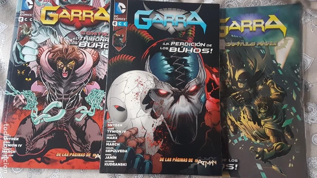 C&oacute;mics: GARRA (OBRA COMPLETA 3 TOMOS) - ECC - Foto 1