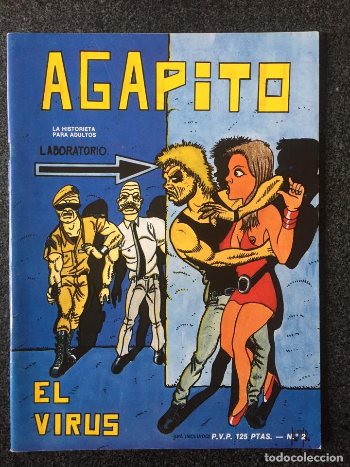 C&oacute;mics: AGAPITO N&ordm; 2 - EL VIRUS - EDISOFT - 1987 - &iexcl;MUY BUEN ESTADO! - Foto 1