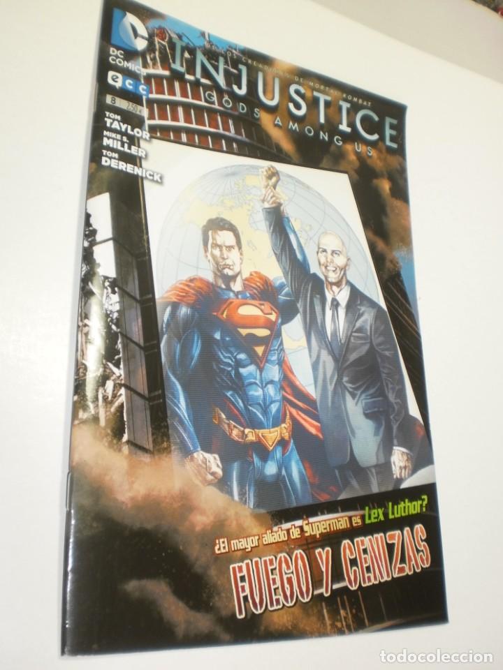 C&oacute;mics: injustice gods among us n&ordm; 8. dc comics ecc 2013 (seminuevo)