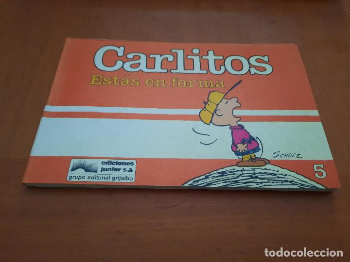 C&oacute;mics: CARLITOS 5. EST&Aacute;S EN FORMA. SCHULZ. R&Uacute;STICA. BUEN ESTADO - Foto 1