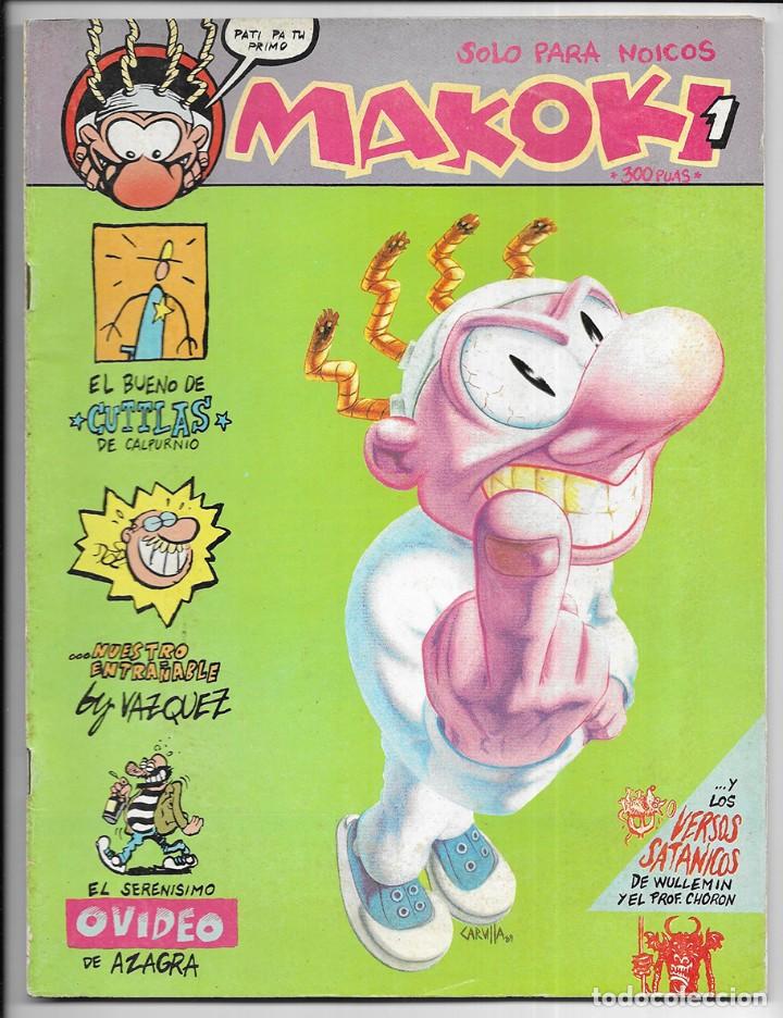 C&oacute;mics: Makoki. solo para adultos. Mensual N&ordm; 1