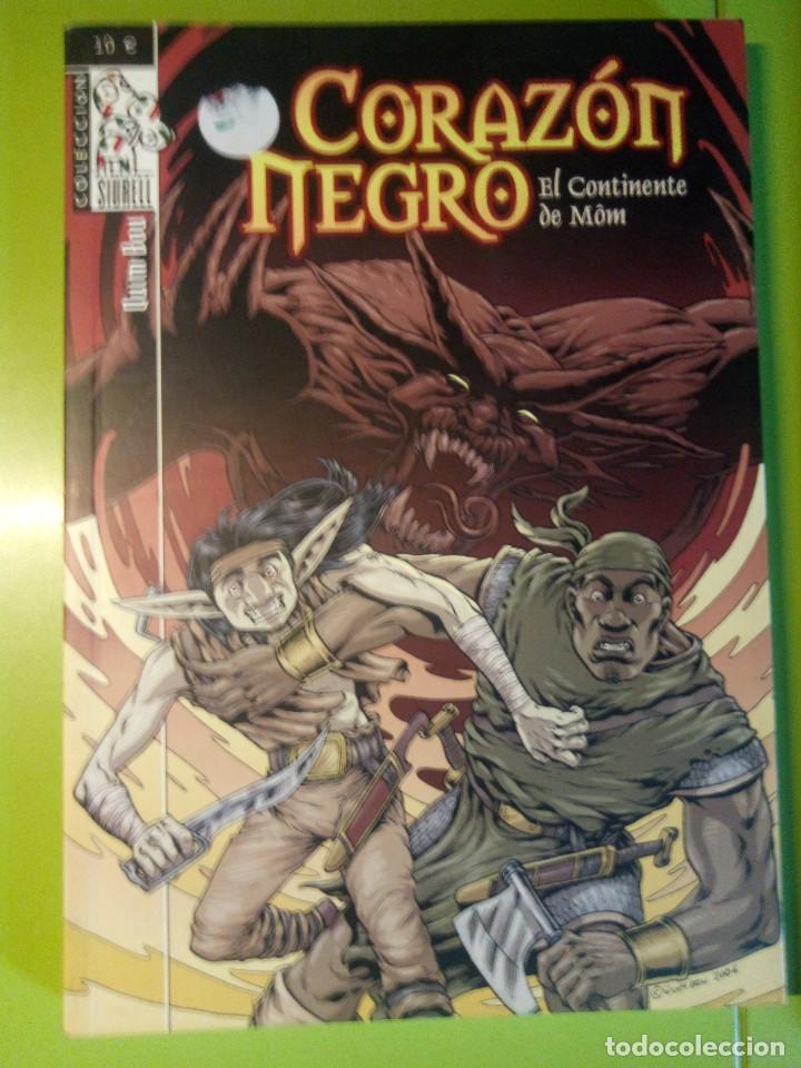 C&oacute;mics: CORAZON NEGRO EL CONTINENTE DE AMON - Foto 1
