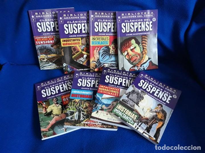 C&oacute;mics: CL&Aacute;SICOS DEL SUSPENSE 1 AL 8 &iexcl;&iexcl;COMPLETA!! - BIBLIOTECA GRANDES DEL C&Oacute;MIC - MBE - Foto 1