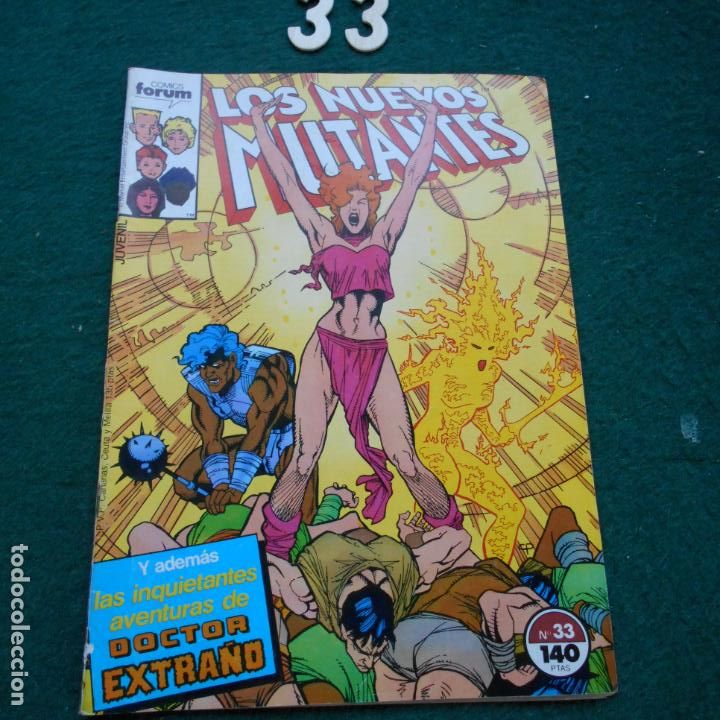 C&oacute;mics: LOS NUEVOS MUTANTES FORUM COMICS N&ordm; 33 - Foto 1