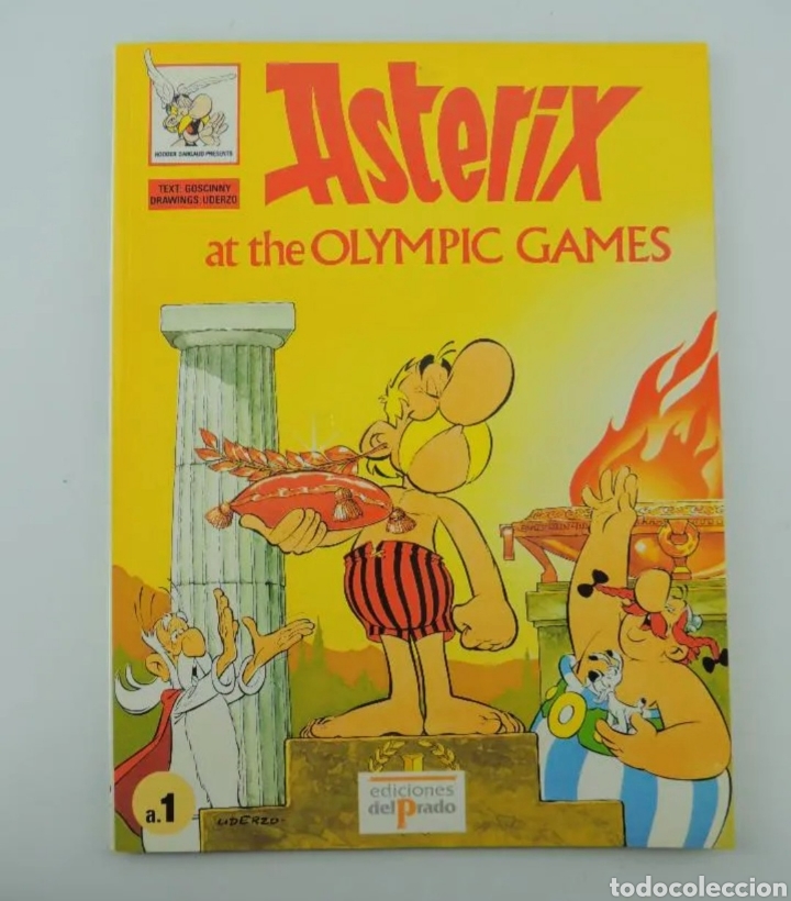 C&oacute;mics: ~ COMIC TEBEO ASTERIX AT THE OLIMPIC GAMES DE EDICIONES DEL PRADO ~ - Foto 1