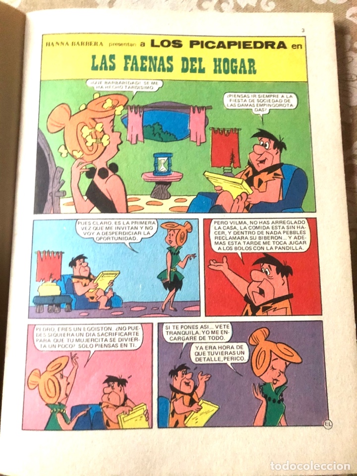 C&oacute;mics: HANNA-BARBERA LAS FAENAS DEL HOGAR N&ordm; 57 1973 - Foto 6