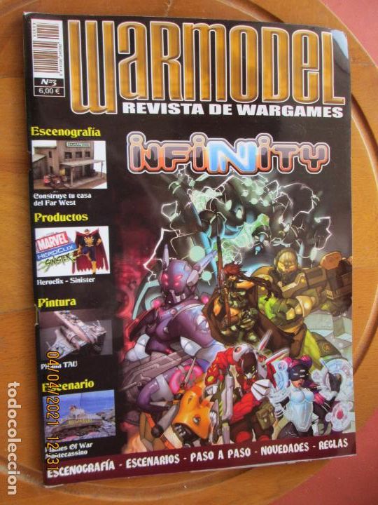 C&oacute;mics: WARMODEL - REVISTA DE WARGAMES N&ordm; 3 -2006 - INFINITY - Foto 1