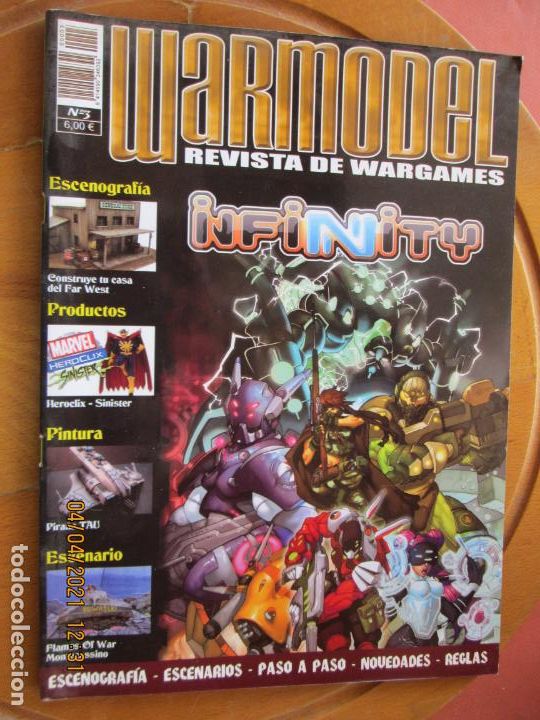 C&oacute;mics: WARMODEL - REVISTA DE WARGAMES N&ordm; 3 -2006 - INFINITY - Foto 1