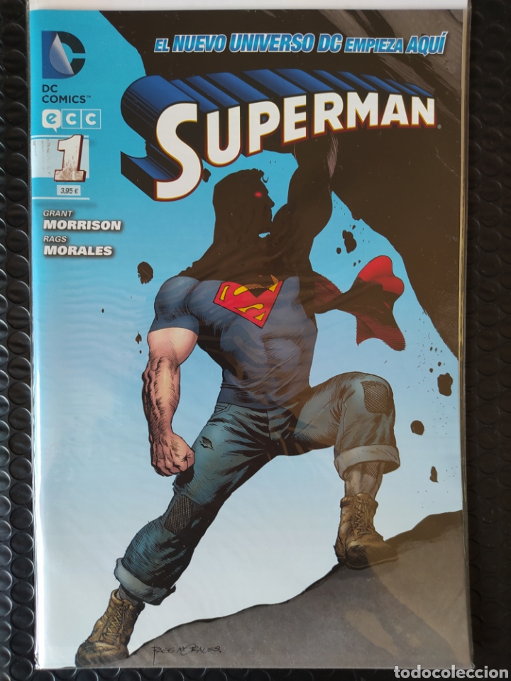C&oacute;mics: DESCATALOGADO-SUPERMAN #1 NUEVO UNIVERSO MORRISON-(ECC) 2012-NUEVO(NM)-BOLSA & BACKBOARD