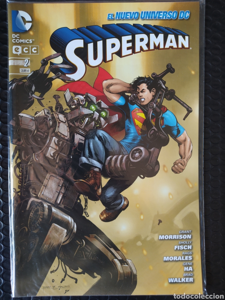 C&oacute;mics: DESCATALOGADO-SUPERMAN #2 NUEVO UNIVERSO MORRISON-(ECC) 2012-NUEVO(NM)-BOLSA & BACKBOARD