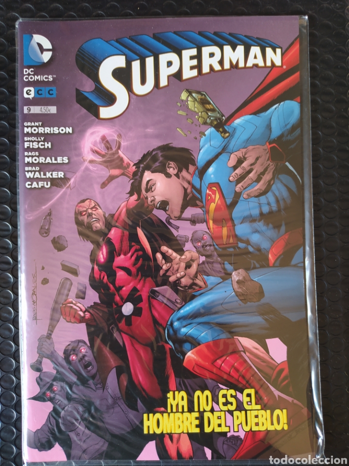 C&oacute;mics: DESCATALOGADO-SUPERMAN #9 NUEVO UNIVERSO MORRISON-(ECC) 2012-NUEVO(NM)-BOLSA & BACKBOARD