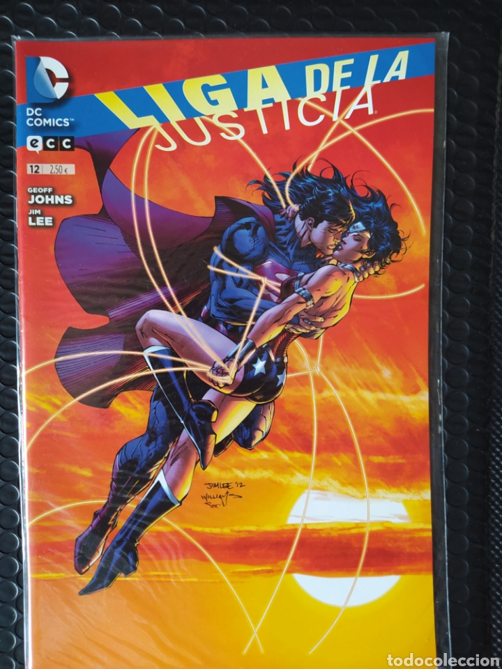 C&oacute;mics: DESCATALOGADO-LIGA DE LA JUSTICIA #12-JOHNS/LEE-(ECC) 2012-NUEVO(NM)-BOLSA & BACKBOARD