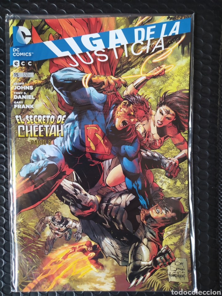 C&oacute;mics: DESCATALOGADO-LIGA DE LA JUSTICIA #15-JOHNS-(ECC) 2012-NUEVO(NM)-BOLSA & BACKBOARD