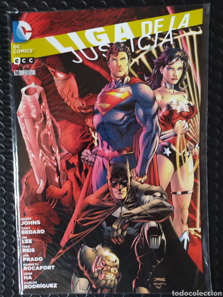 C&oacute;mics: DESCATALOGADO-LIGA DE LA JUSTICIA #16-JOHNS-(ECC) 2012-NUEVO(NM)-BOLSA & BACKBOARD