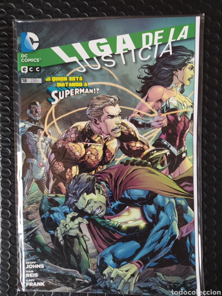 C&oacute;mics: DESCATALOGADO-LIGA DE LA JUSTICIA #18-JOHNS-(ECC) 2012-NUEVO(NM)-BOLSA & BACKBOARD
