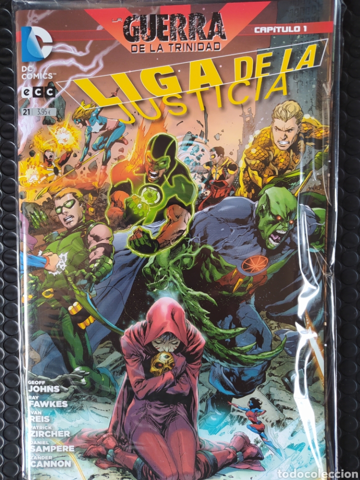 C&oacute;mics: DESCATALOGADO-LIGA DE LA JUSTICIA #21-JOHNS-(ECC) 2012-NUEVO(NM)-BOLSA & BACKBOARD