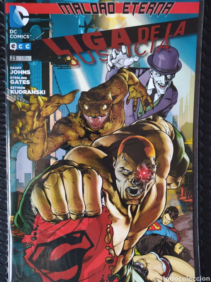 C&oacute;mics: DESCATALOGADO-LIGA DE LA JUSTICIA #23-JOHNS-(ECC) 2012-NUEVO(NM)-BOLSA & BACKBOARD