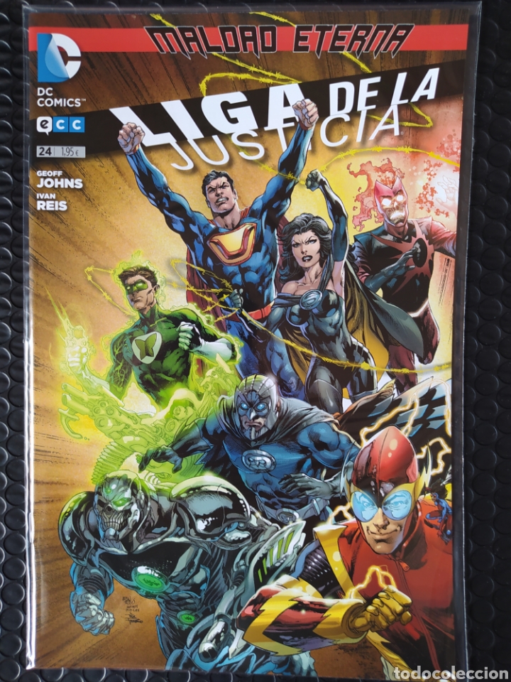 C&oacute;mics: DESCATALOGADO-LIGA DE LA JUSTICIA #24-JOHNS-(ECC) 2012-NUEVO(NM)-BOLSA & BACKBOARD