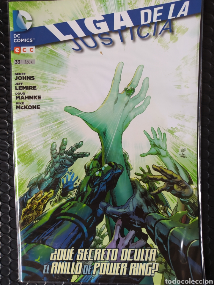 C&oacute;mics: DESCATALOGADO-LIGA DE LA JUSTICIA #33-JOHNS-(ECC) 2012-NUEVO(NM)-BOLSA & BACKBOARD