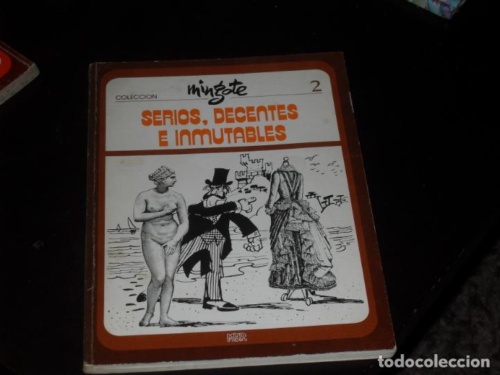 C&oacute;mics: MINGOTE 2. Serios, decentes e inmutables. Editorial Myr 1973. coleccion Mingote - Foto 1
