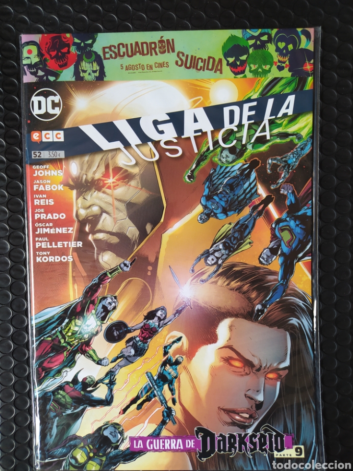 C&oacute;mics: DESCATALOGADO-LIGA DE LA JUSTICIA #52 -ECC-2012-NUEVO-BOLSA & BACKBOARD