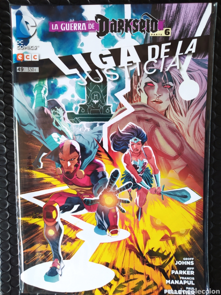 C&oacute;mics: DESCATALOGADO-LIGA DE LA JUSTICIA #49 -ECC-2012-NUEVO-BOLSA & BACKBOARD