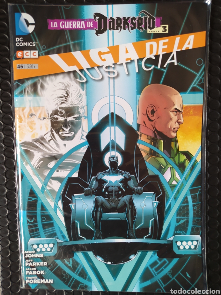 C&oacute;mics: DESCATALOGADO-LIGA DE LA JUSTICIA #46 -ECC-2012-NUEVO-BOLSA & BACKBOARD