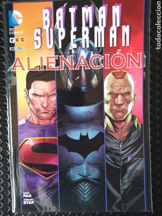 C&oacute;mics: DESCATALOGADO-BATMAN/SUPERMAN #28-ECC-NUEVO-BOLSA & BACKBOARD - Foto 1