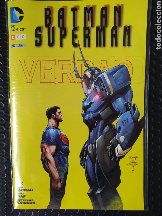C&oacute;mics: DESCATALOGADO-BATMAN/SUPERMAN #26-ECC-NUEVO-BOLSA & BACKBOARD - Foto 1