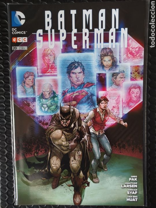 C&oacute;mics: DESCATALOGADO-BATMAN/SUPERMAN #20-ECC-NUEVO-BOLSA & BACKBOARD - Foto 1