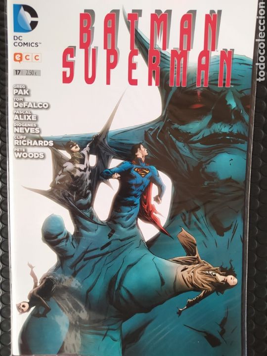 C&oacute;mics: DESCATALOGADO-BATMAN/SUPERMAN #17-ECC-NUEVO-BOLSA & BACKBOARD - Foto 1