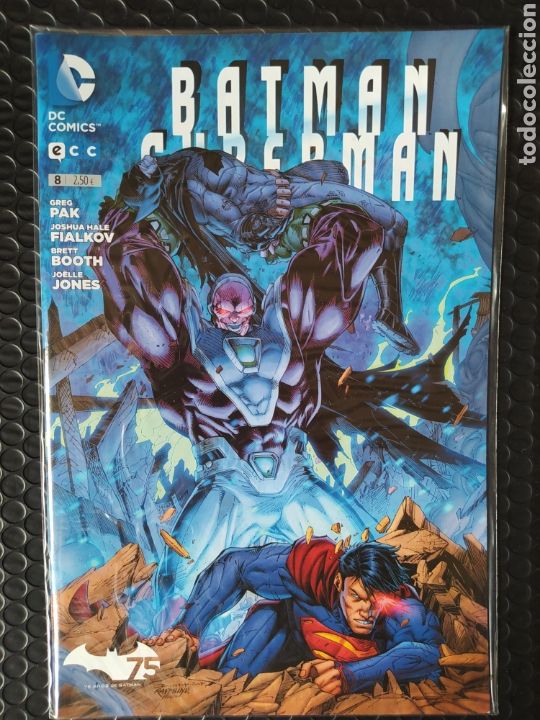 C&oacute;mics: BATMAN/SUPERMAN #8-GREG PAK-ECC-NUEVO-BOLSA & BACKBOARD - Foto 1