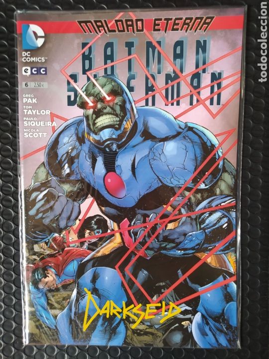 C&oacute;mics: BATMAN/SUPERMAN #6-GREG PAK-ECC-NUEVO-BOLSA & BACKBOARD - Foto 1