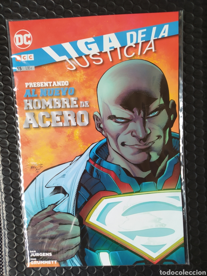 C&oacute;mics: DESCATALOGADO-LIGA DE LA JUSTICIA #55 -ECC-2012-NUEVO-BOLSA & BACKBOARD